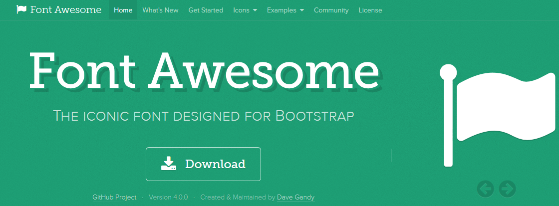 Font Awesome For Bootstrap - V4 - Icon Class Changes